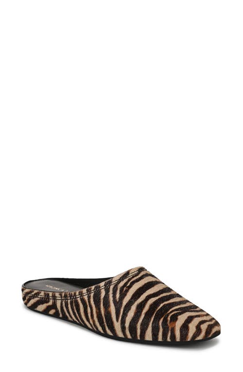 Veronica Beard Narcisa Flat Mule In Brown
