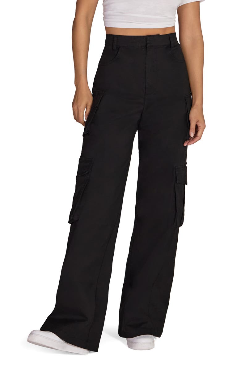 Favorite Daughter The Favorite Wide Leg Cargo Pants, Main, color,