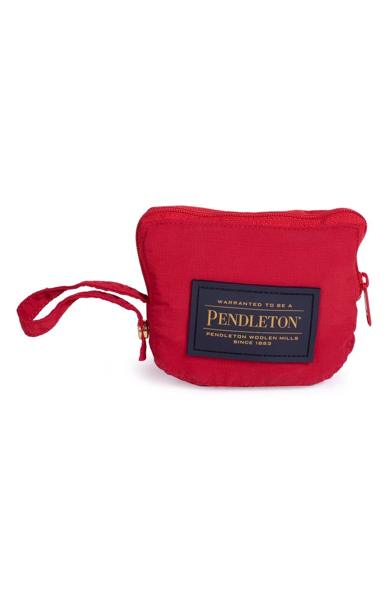 Pendleton Dog Rain Coat, Alternate, color, Red