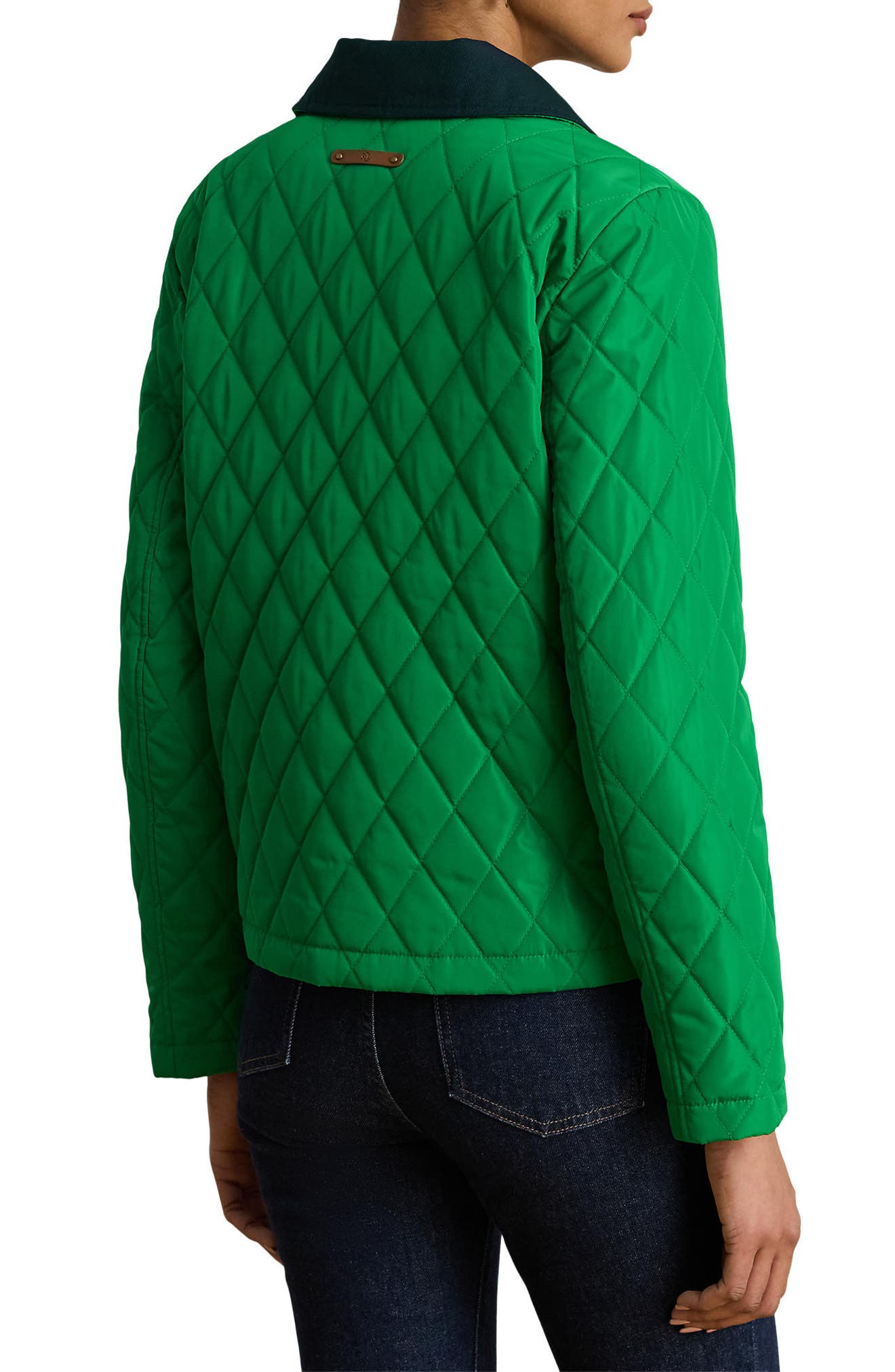 Twill Collar Quilted Jacket - image 4