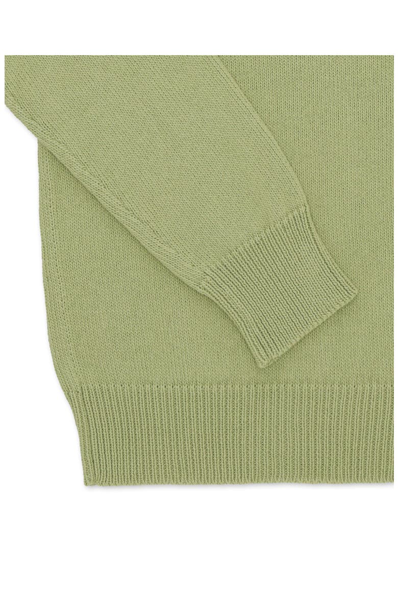 Noah Cotton Crewneck Sweater, Alternate, color, KIWI