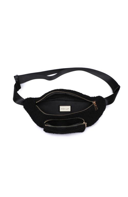 Moda Luxe Orson Belt Bag In Black