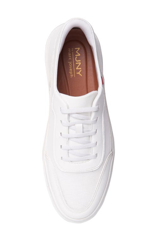 Marc Joseph New York Chandler Ave Sneaker In White
