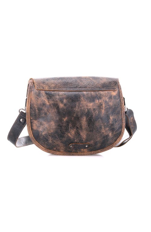 Bed Stu Sequoia Saddle Bag In Black