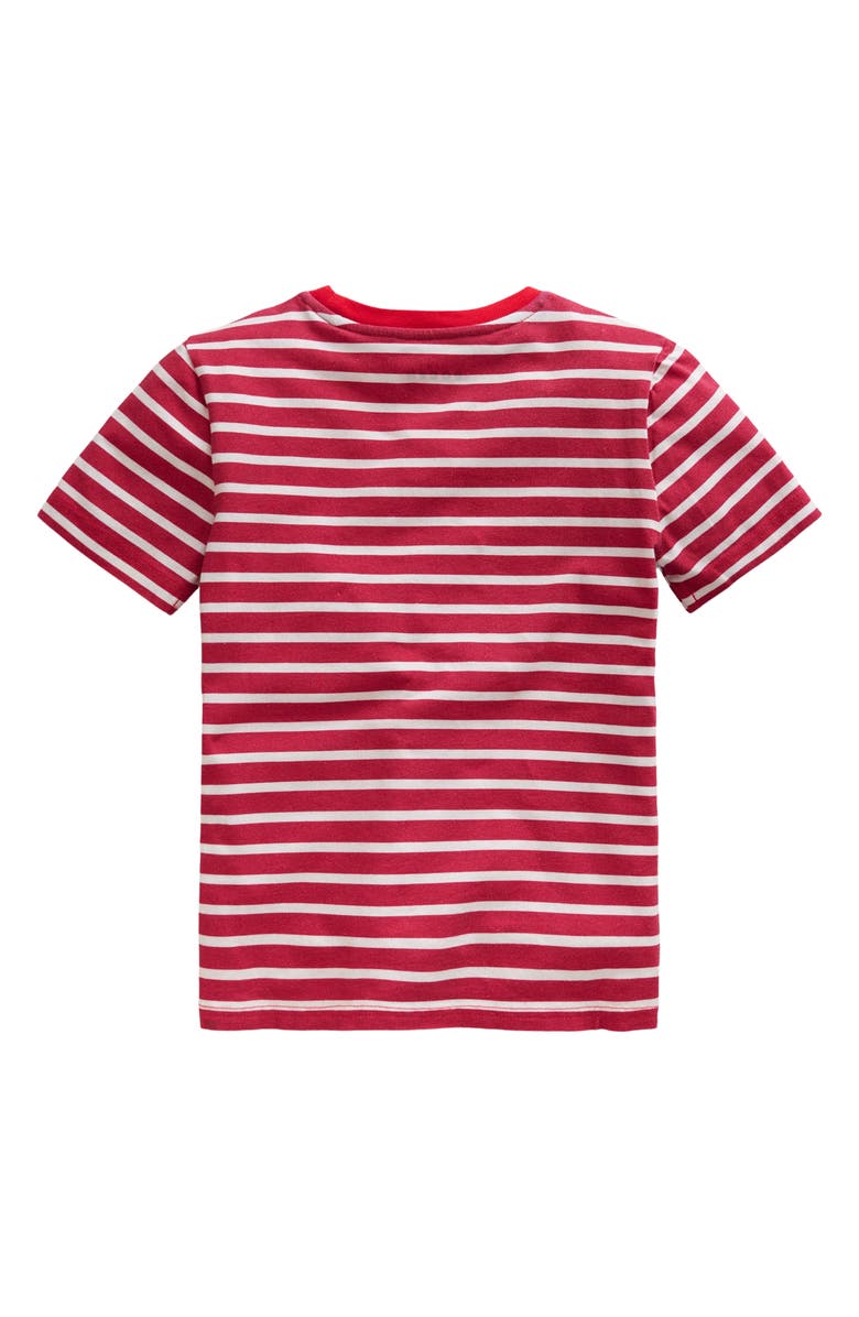 Mini Boden Kids' Insect Appliqué Cotton T-Shirt, Alternate, color, 