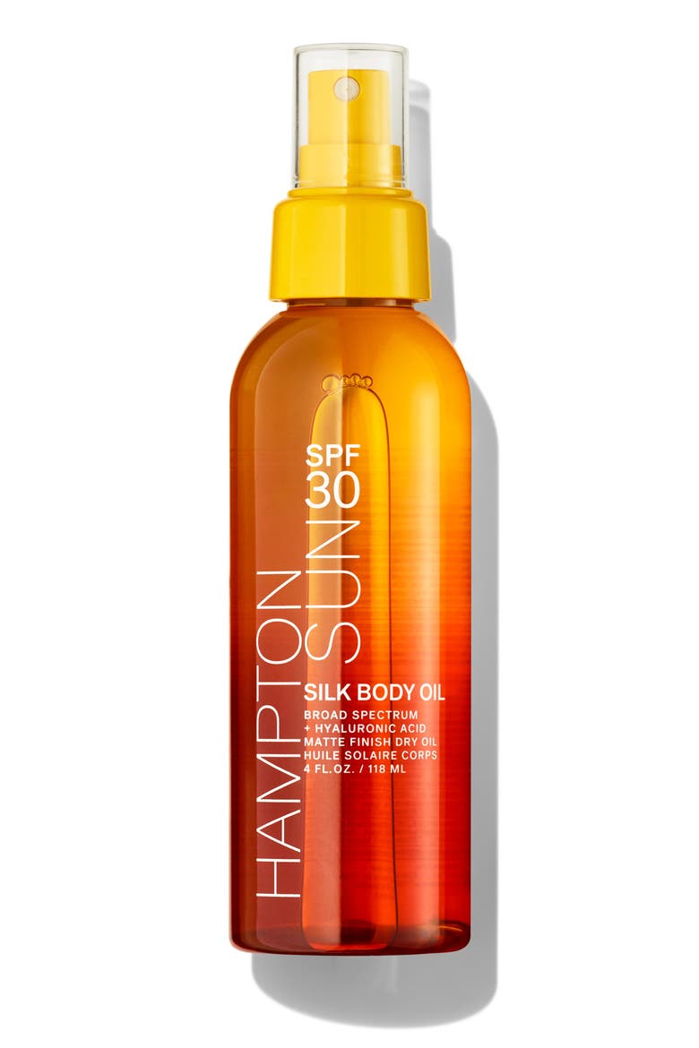 SPF 30 Silk Body Oil, Main, color, None