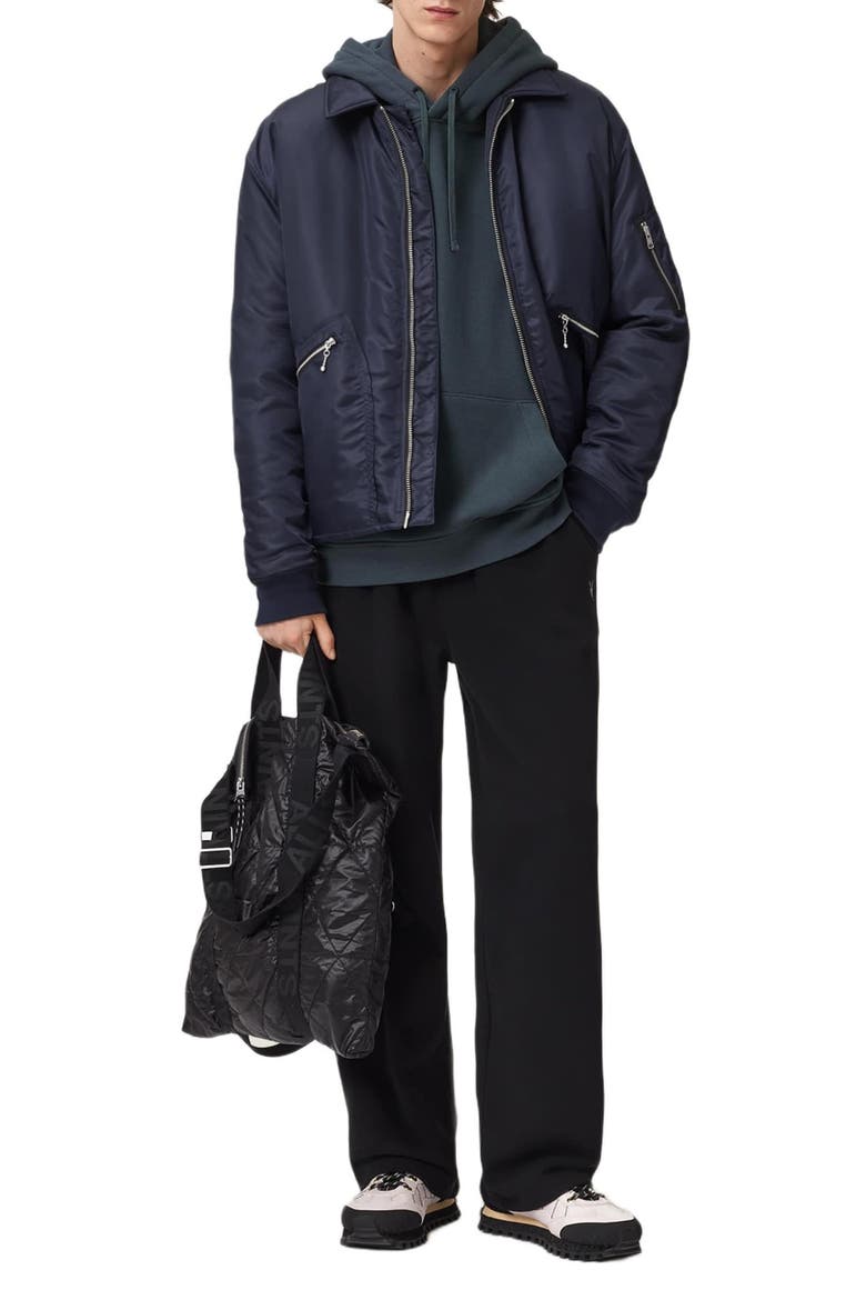 Haven Oversize Cotton Hoodie, Alternate, color, MOONSTONE BLUE