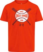 Under Armour Kids' UA Batter Tech Performance Graphic T-Shirt