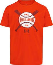 Under Armour Kids' UA Batter Tech Performance Graphic T-Shirt