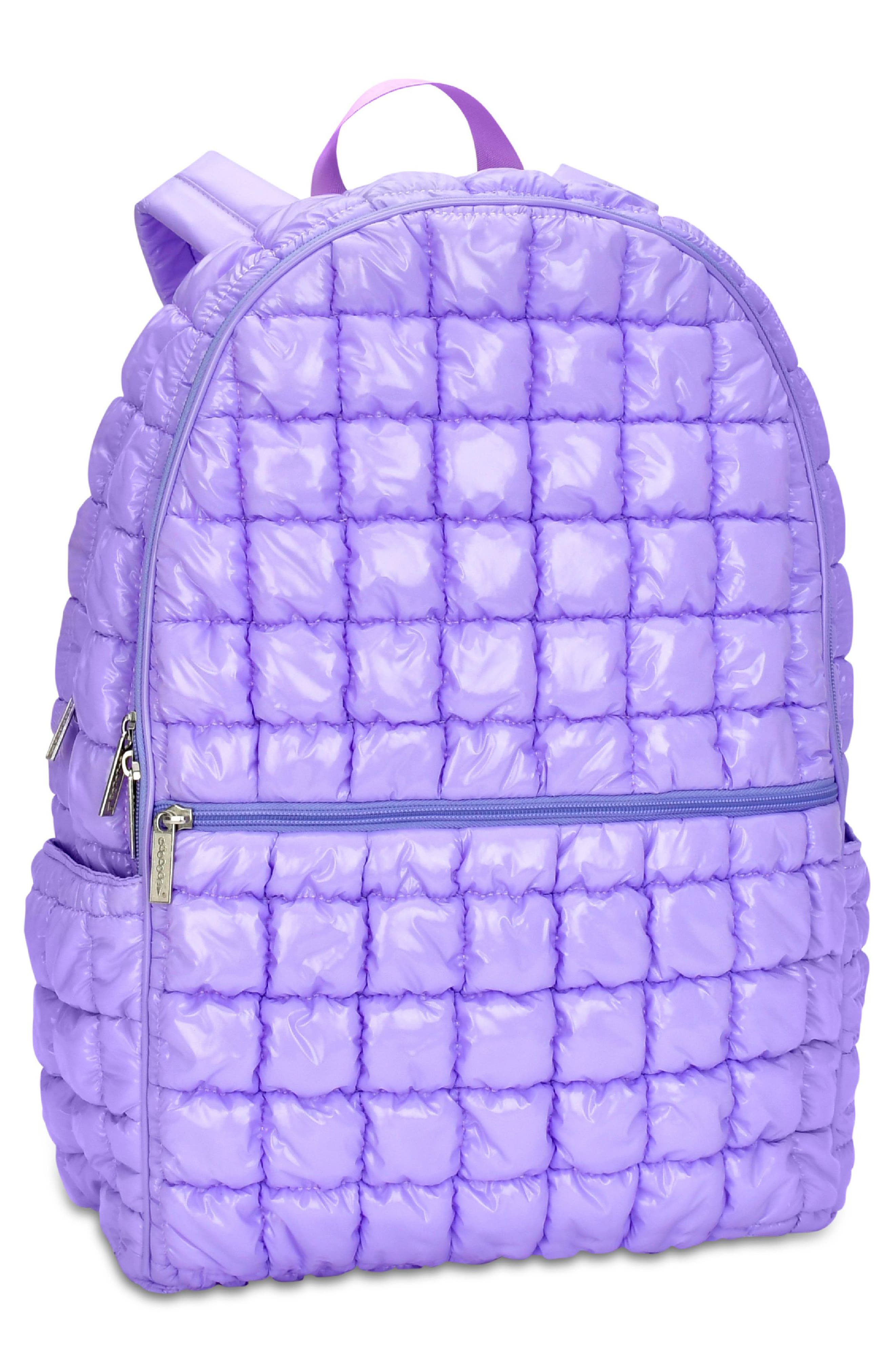 Iscream Kids' Shiny Puffer Backpack, Alternate, color, 