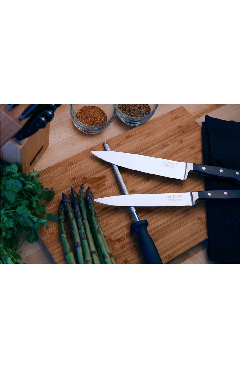 TOP CHEF Premier 9-Piece Knife Block Set, Alternate, color,