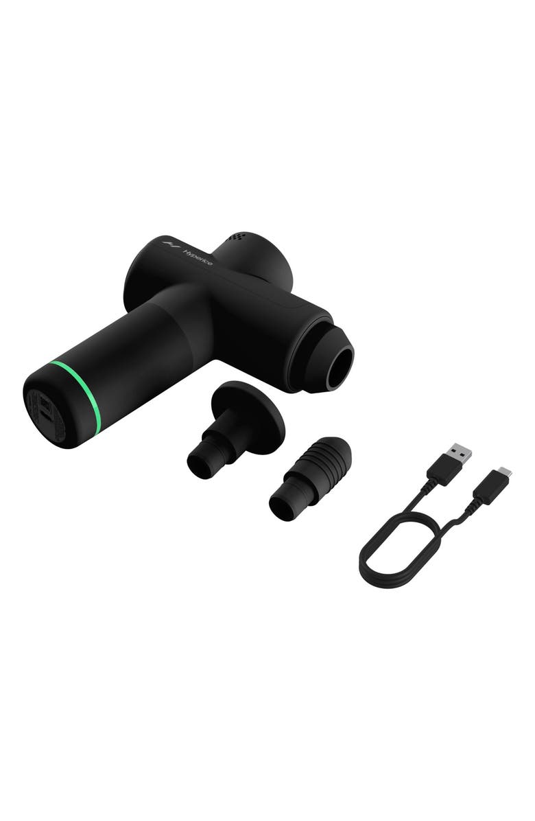 Hyperice Hypervolt Go 2 Portable Percussion Massage Device, Alternate, color, Black