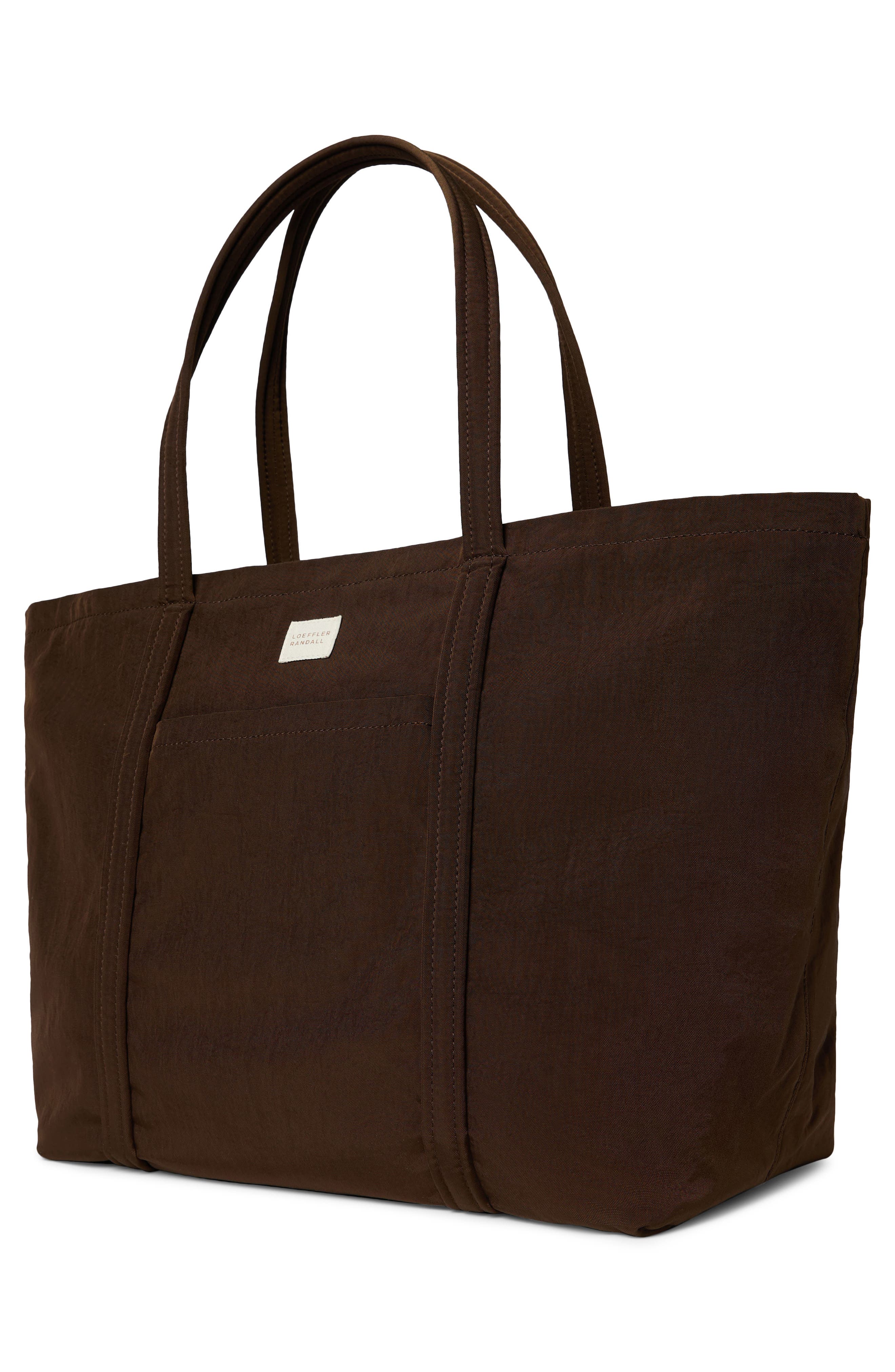 Loeffler Randall Dina Travel Tote, Alternate, color, Chocolate
