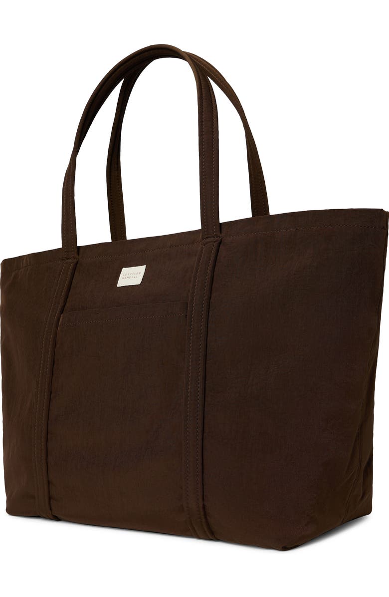 Loeffler Randall Dina Travel Tote, Alternate, color, Chocolate