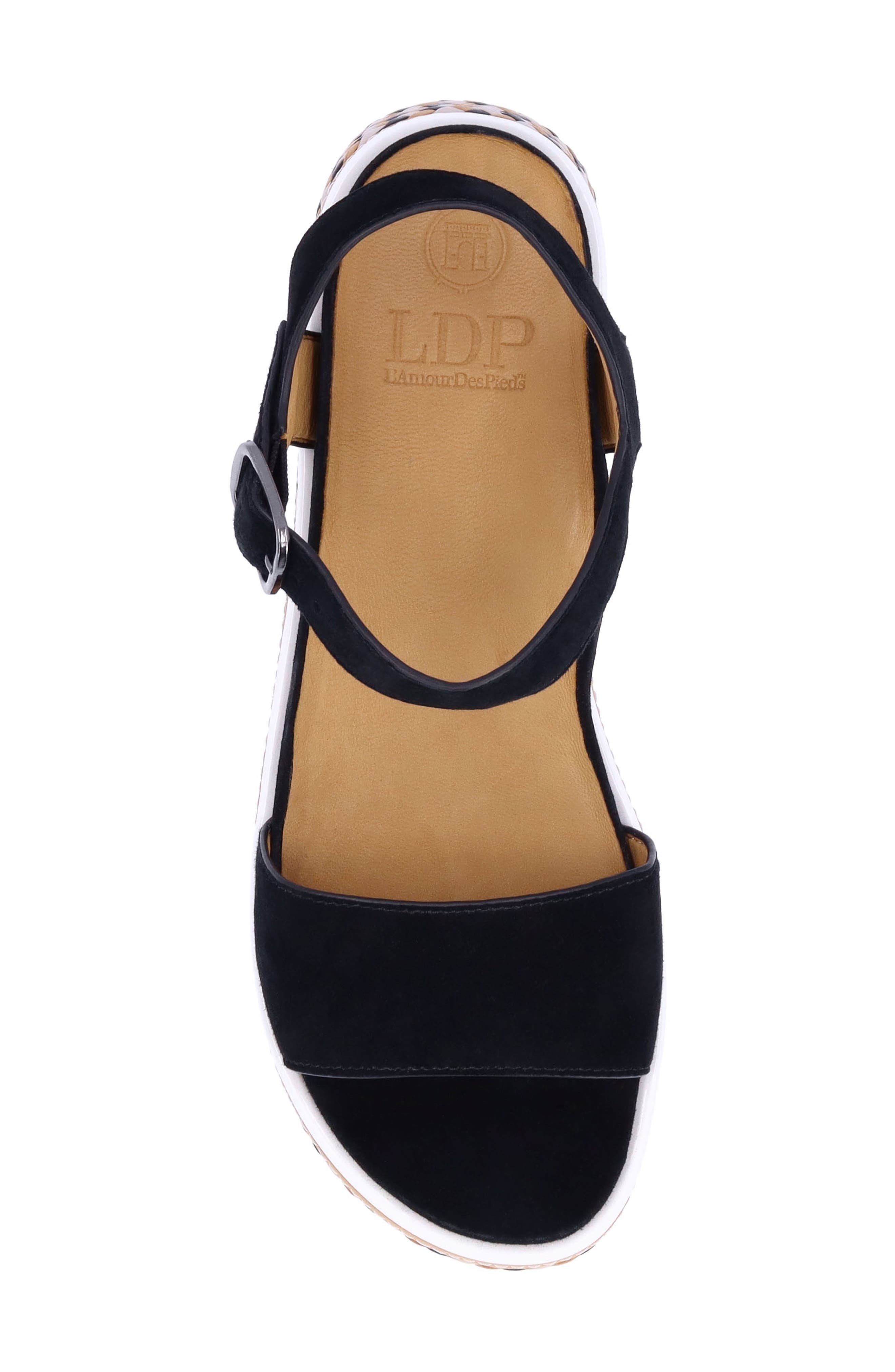 L'Amour des Pieds Dalaney Platform Sandal, Alternate, color, 