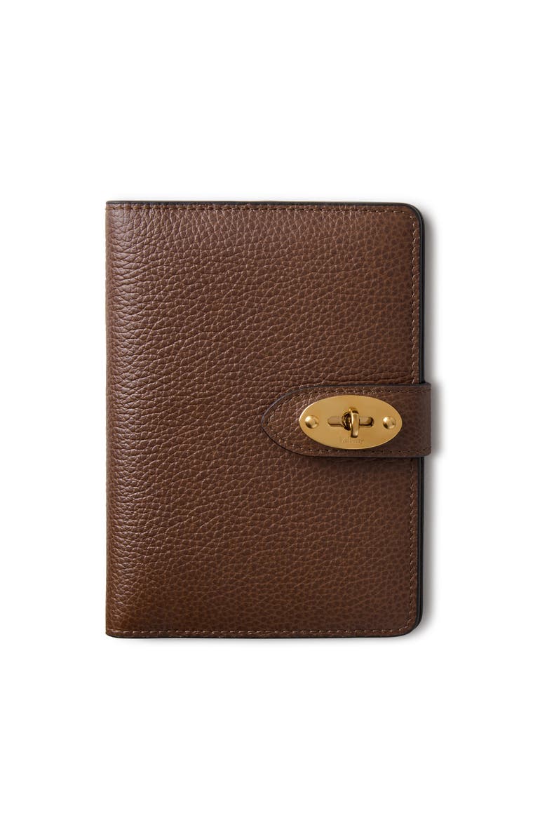 Mulberry Darley Passport Cover, Main, color, Oak