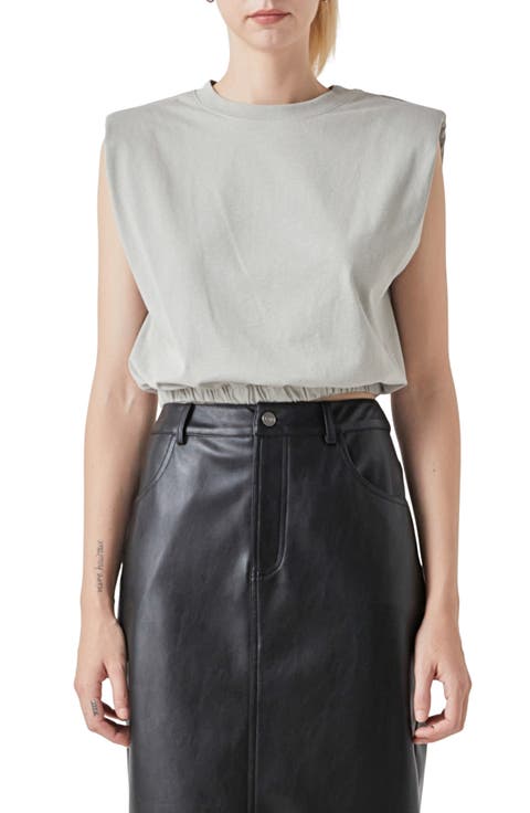 Open Back Crop T-Shirt