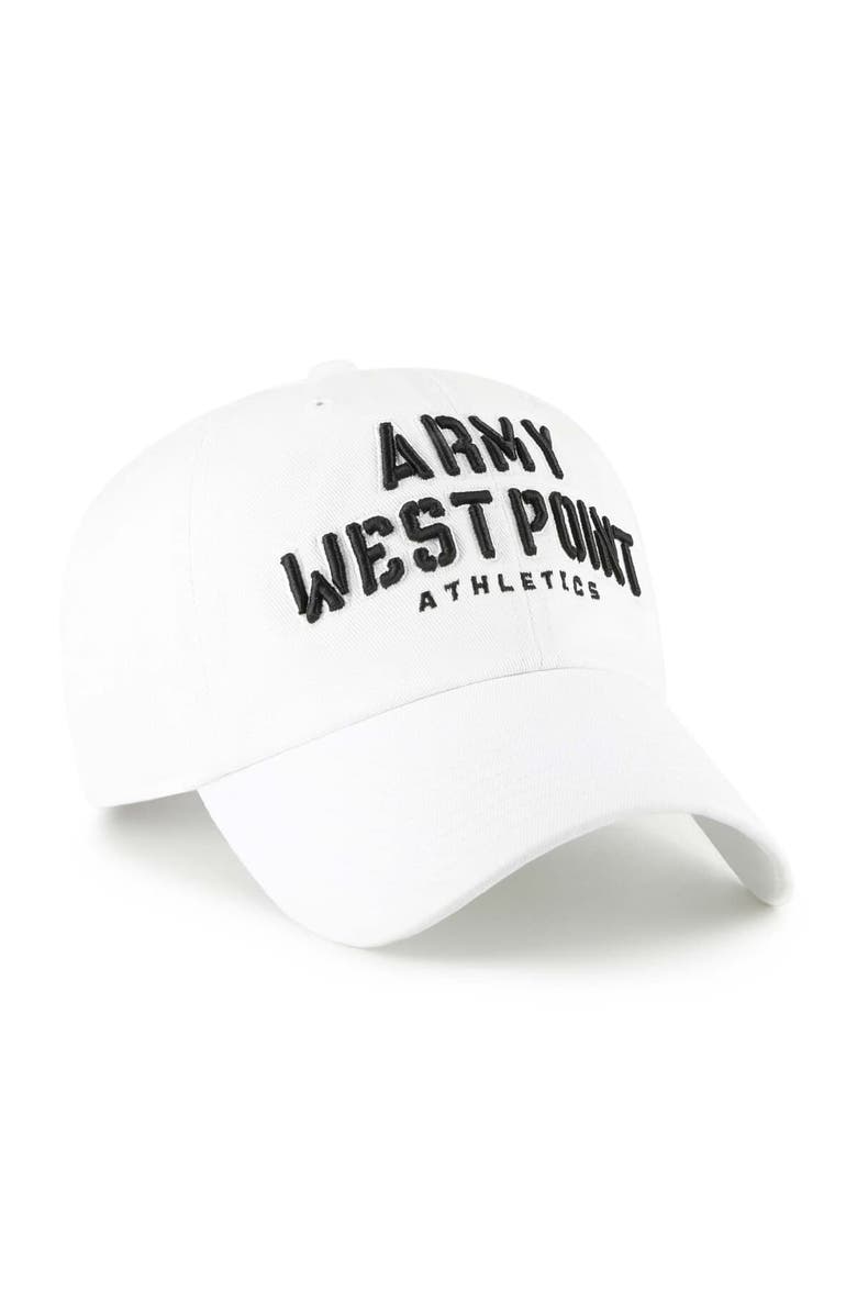 '47 Men's '47 White Army Black Knights Clean Up Adjustable Hat, Alternate, color, 