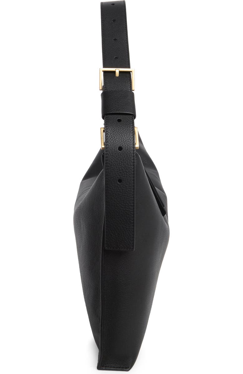 AllSaints Edbury Leather Shoulder Bag, Alternate, color,