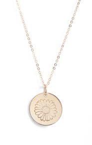 Nashelle Birth Flower Necklace