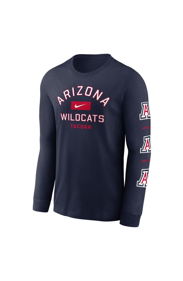 Nike Men's Nike Navy Arizona Wildcats Classic Location Long Sleeve T-Shirt, Alternate, color, Navy