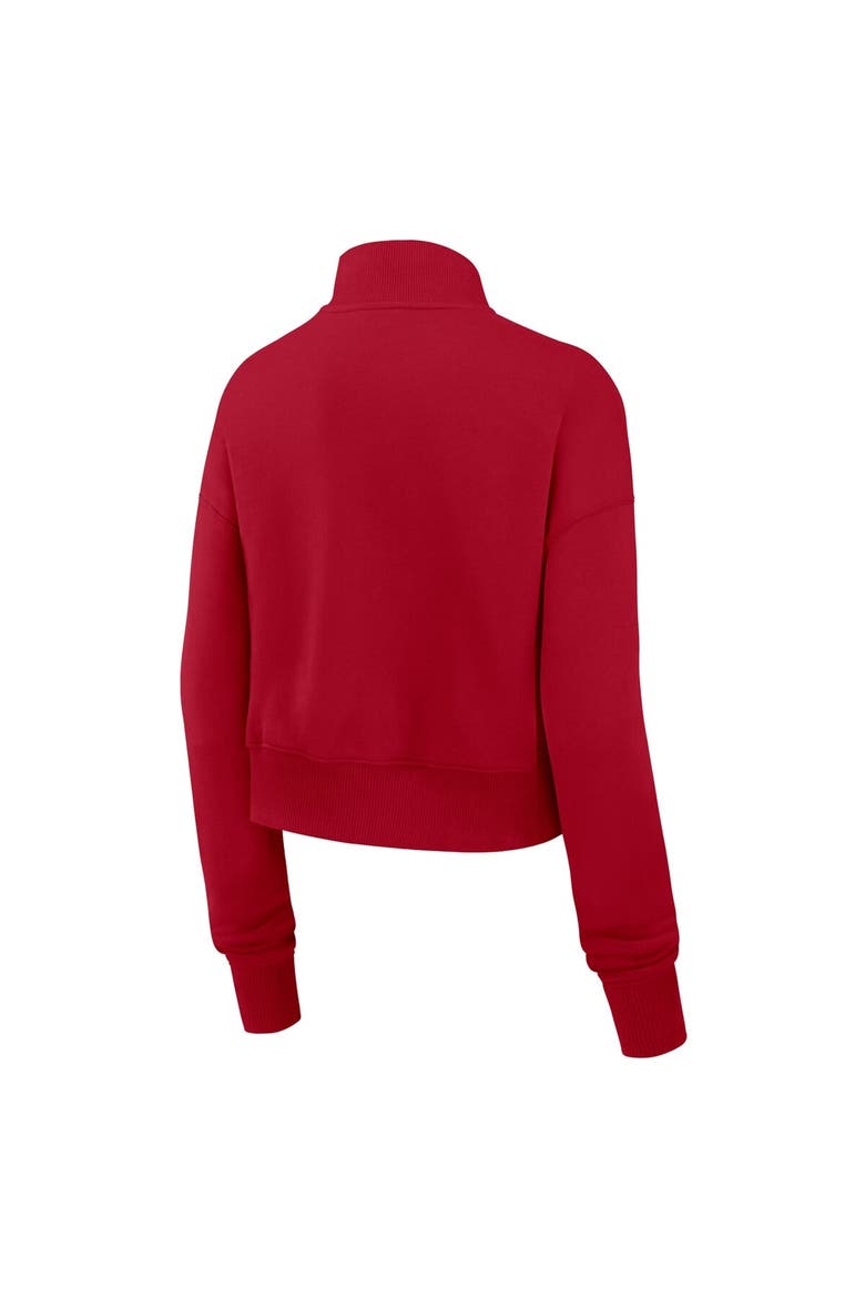 Women's Nike Red Tampa Bay Buccaneers Primetime Phoenix Half-Zip Sweatshirt, Alternate, color, Red