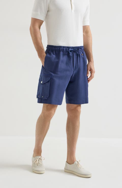 Bermuda shorts with cargo pockets