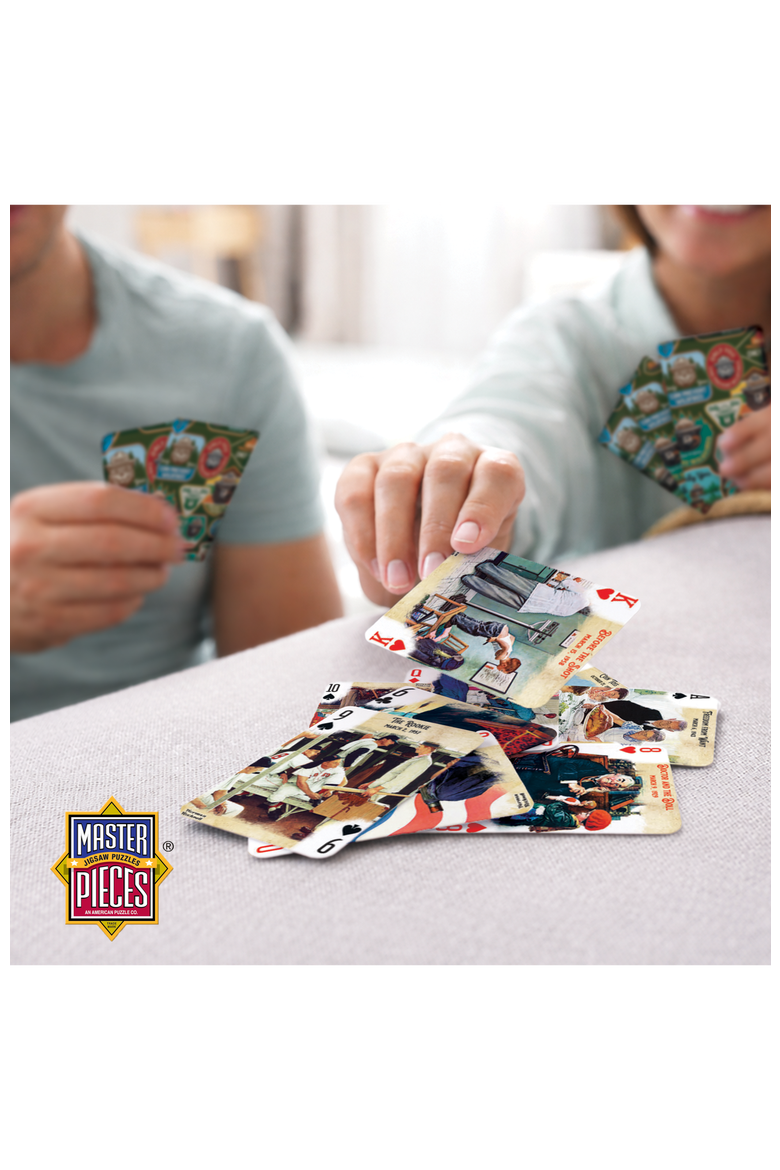 Smoky Bear Playing Cards, Alternate, color, Multicolor