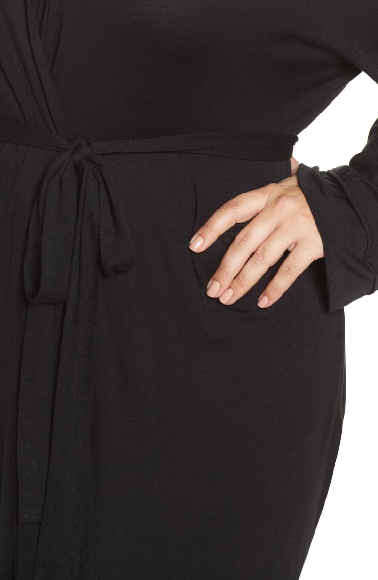 Honeydew Intimates All American Jersey Robe, Alternate, color, 