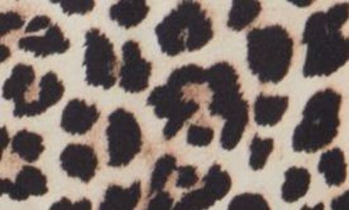 Nikki Lund Ione Leopard Print Satin Slip Skirt In Leopard