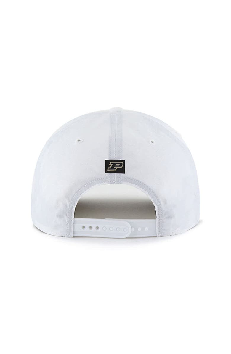 '47 Men's '47 White Purdue Boilermakers Condor Hitch brrr° Adjustable Hat, Alternate, color,