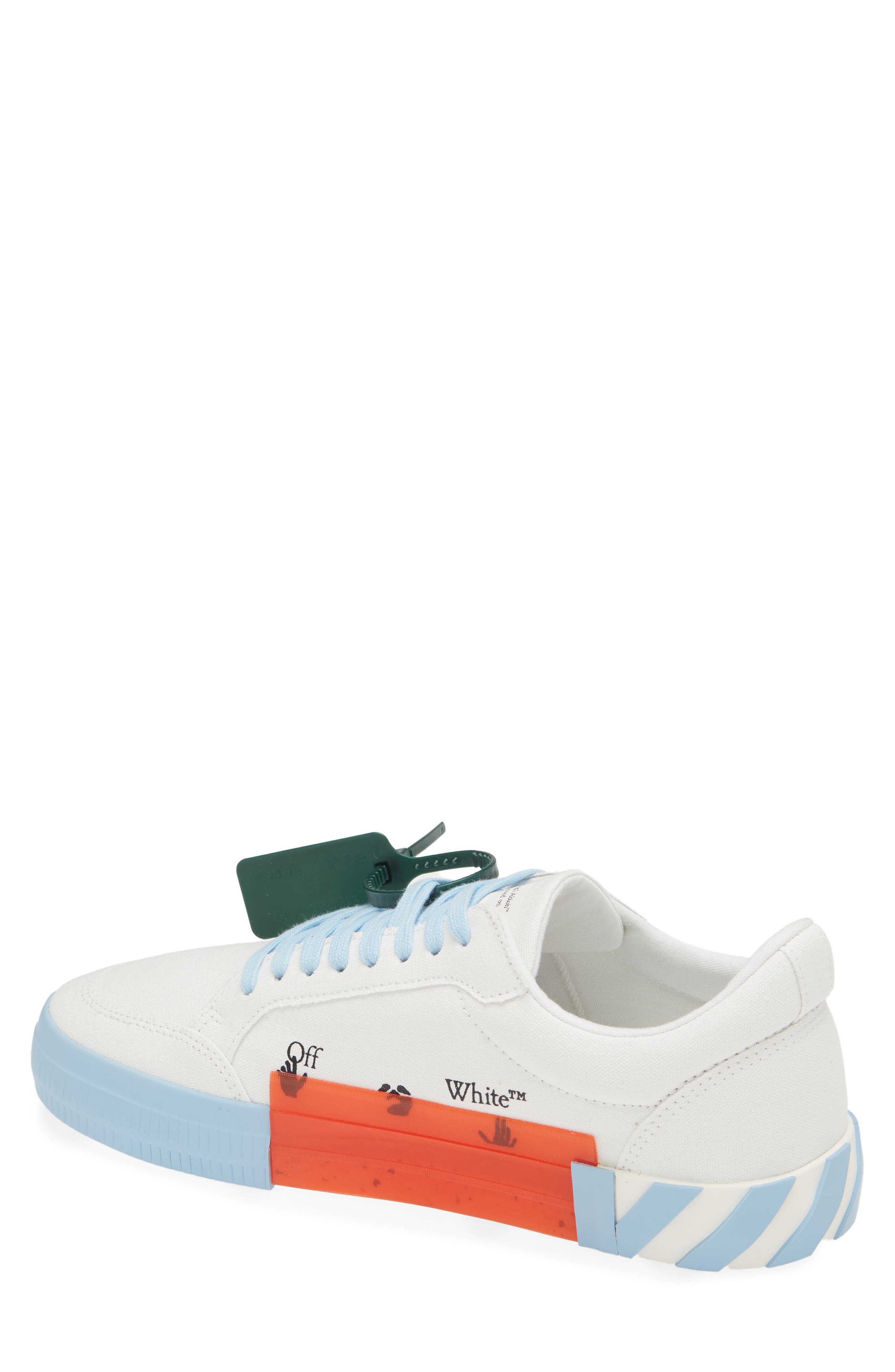 Off-White Vulcanized Low Top Sneaker, Alternate, color, 