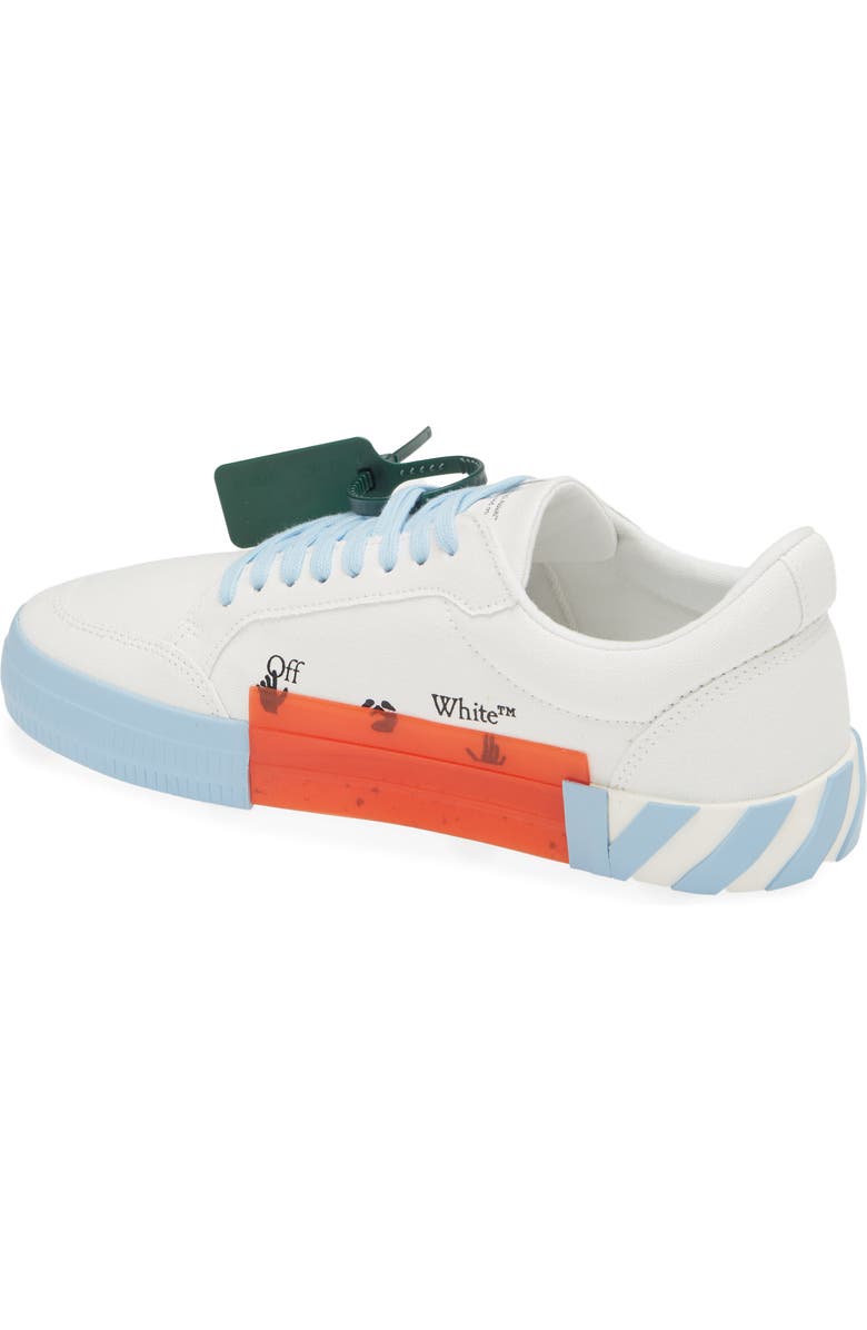 Off-White Vulcanized Low Top Sneaker, Alternate, color,