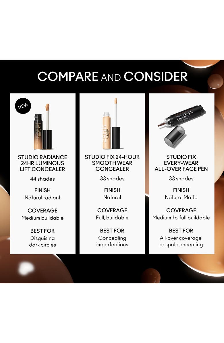 MAC Cosmetics Studio Radiance 24HR Luminous Lift Concealer, Alternate, color, Nc40