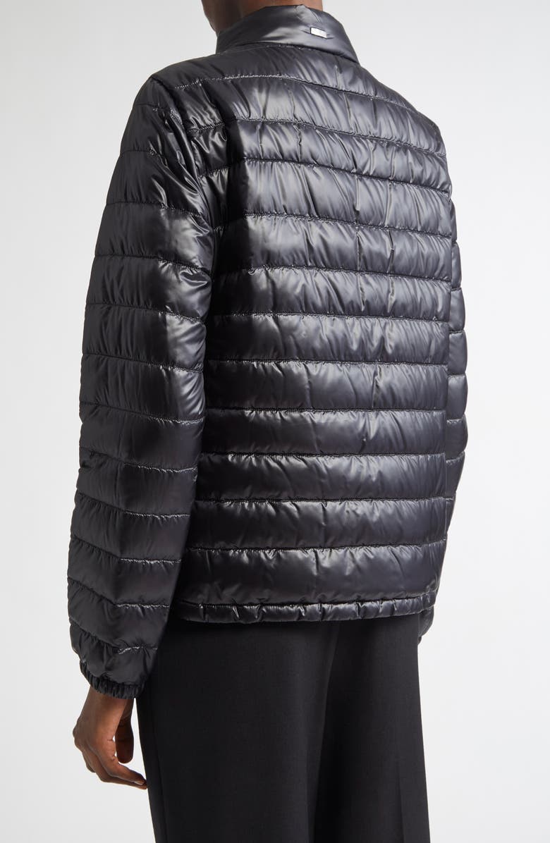 Herno Shiny Down Puffer Jacket, Alternate, color, Black