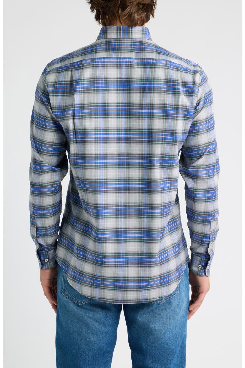 Grove Plaid Long Sleeve Button Front Shirt, Alternate, color, SOUND SIDE