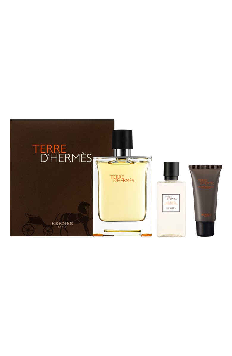 Hermès Terre d'Hermès - Eau de toilette natural spray set, Main, color,
