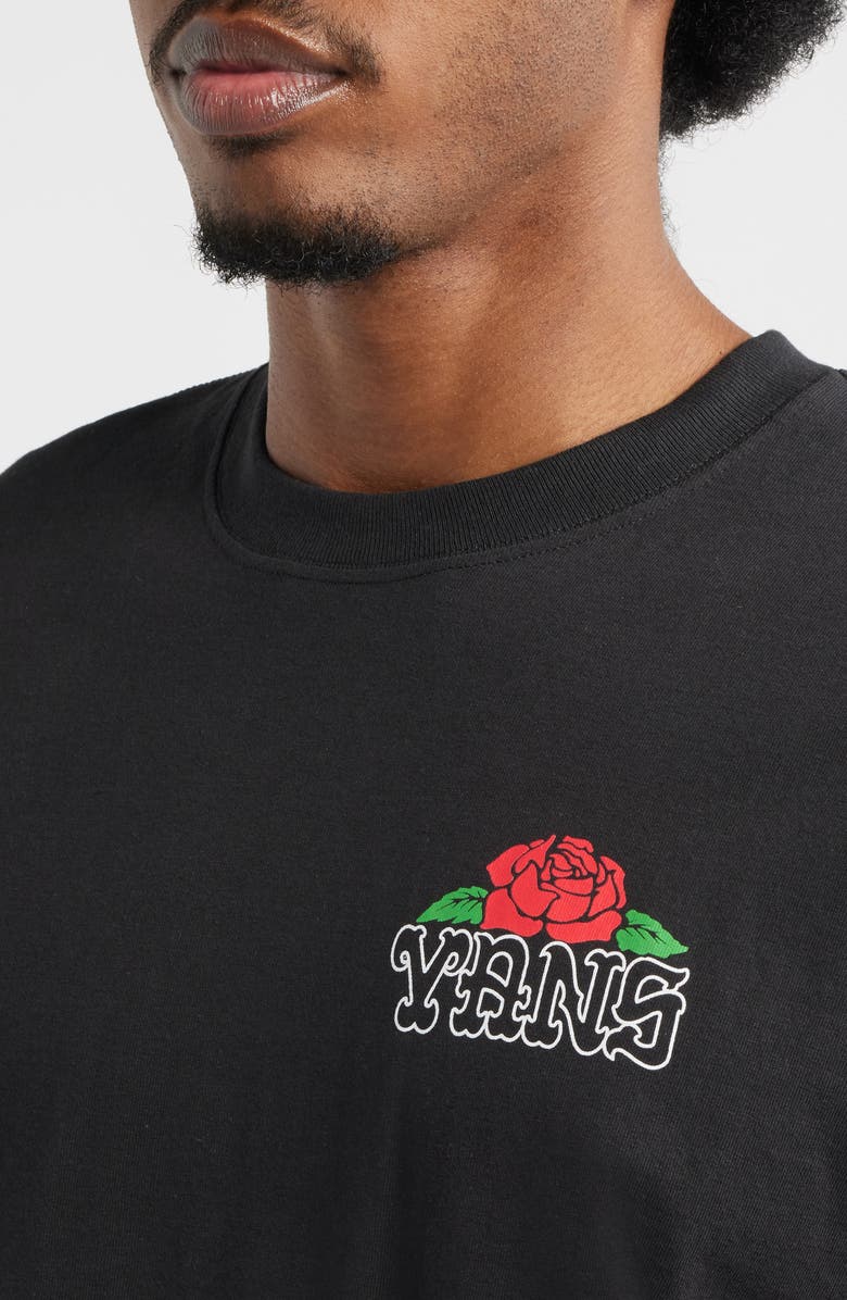 Vans So Long Reaper Graphic T-Shirt, Alternate, color, Black