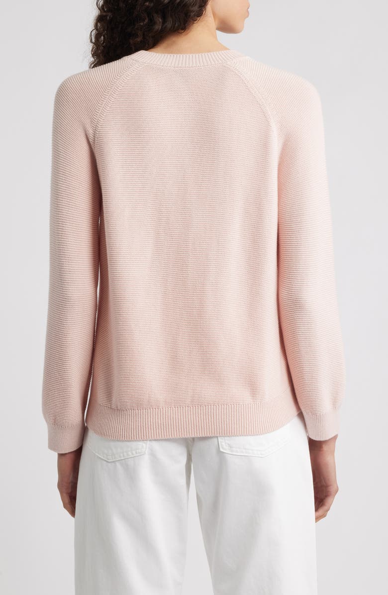 BOSS Fovila Crewneck Sweater, Alternate, color, Light Pink