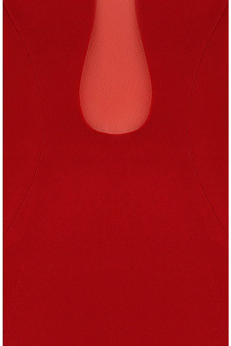 Darcy Long Sleeve Sheath Dress, Alternate, color, TRUE RED