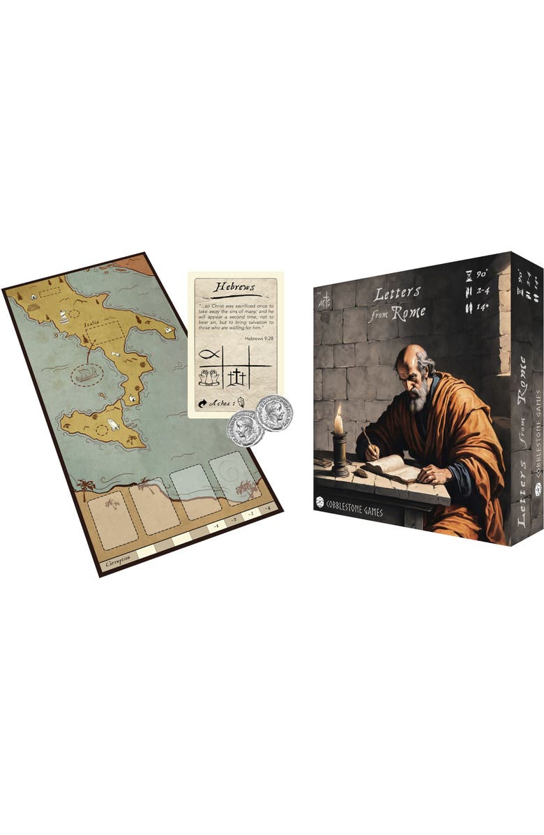 Cobblestone Games The Acts Letters From Rome Expansion, Ages 14+, Alternate, color, 