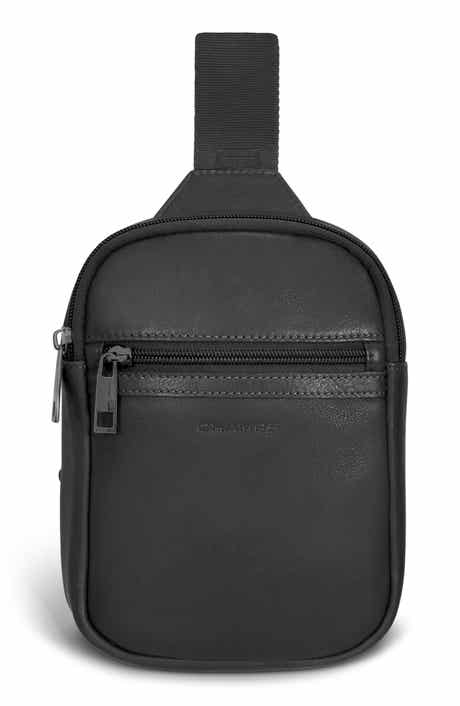 CHAMPS Onyx Leather Holster Sling Bag