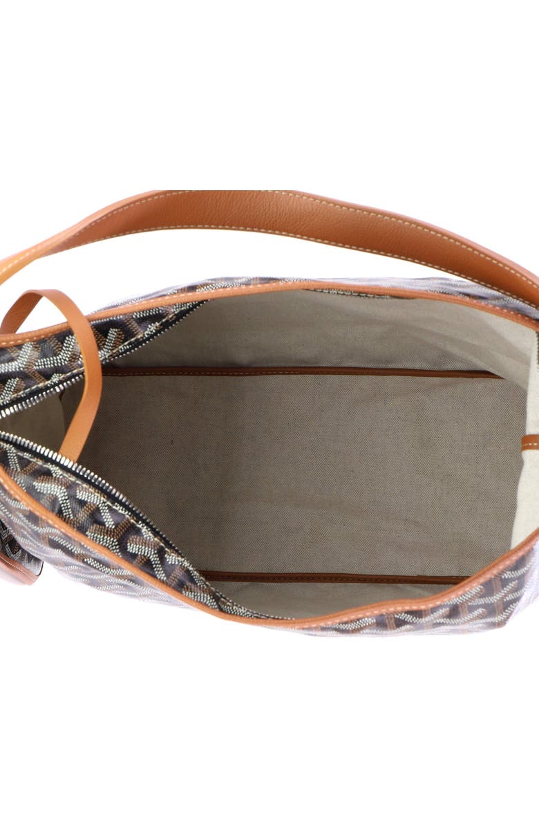 Pre-Owned Goyard Boheme Hobo Coated Canvas, Alternate, color, Print