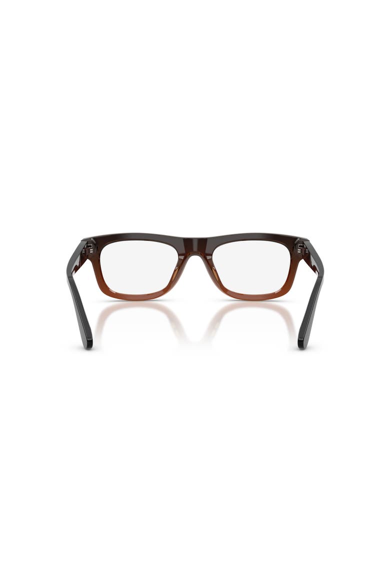 53mm Rectangle optical glasses, Alternate, color, Black