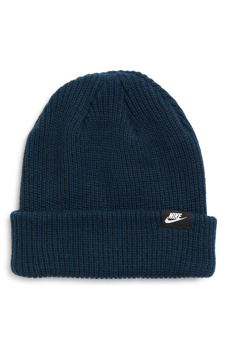 Nike Terra Futura365 Short Cuff Beanie, Main, color, Armory Navy