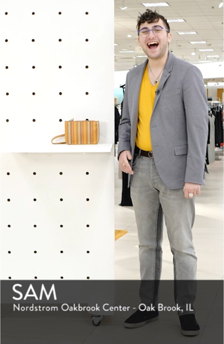 The Simple Rainbow Stripe Pouch Belt Bag, sales video thumbnail