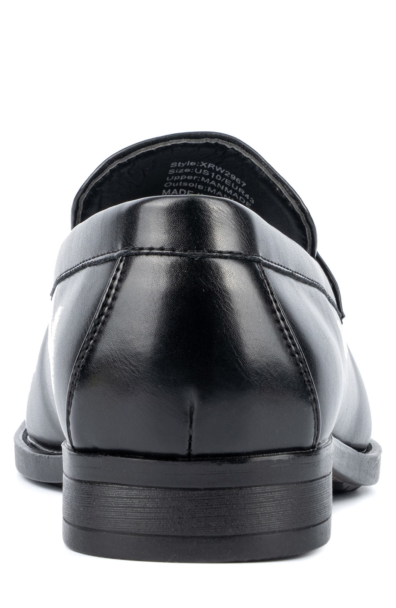 XRAY Blaze Faux Leather Loafer, Alternate, color, Black