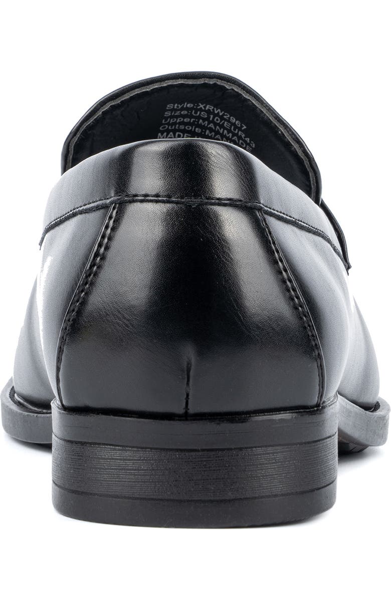 XRAY Blaze Faux Leather Loafer, Alternate, color, Black