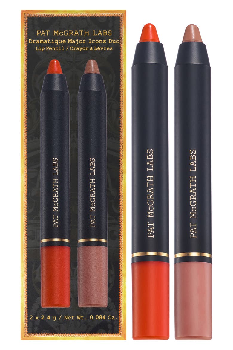 Dramatique Major Icons Lip Duo Set (Nordstrom Exclusive), Main, color, RED