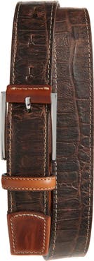 Torino Brushed Sheepskin Leather Belt